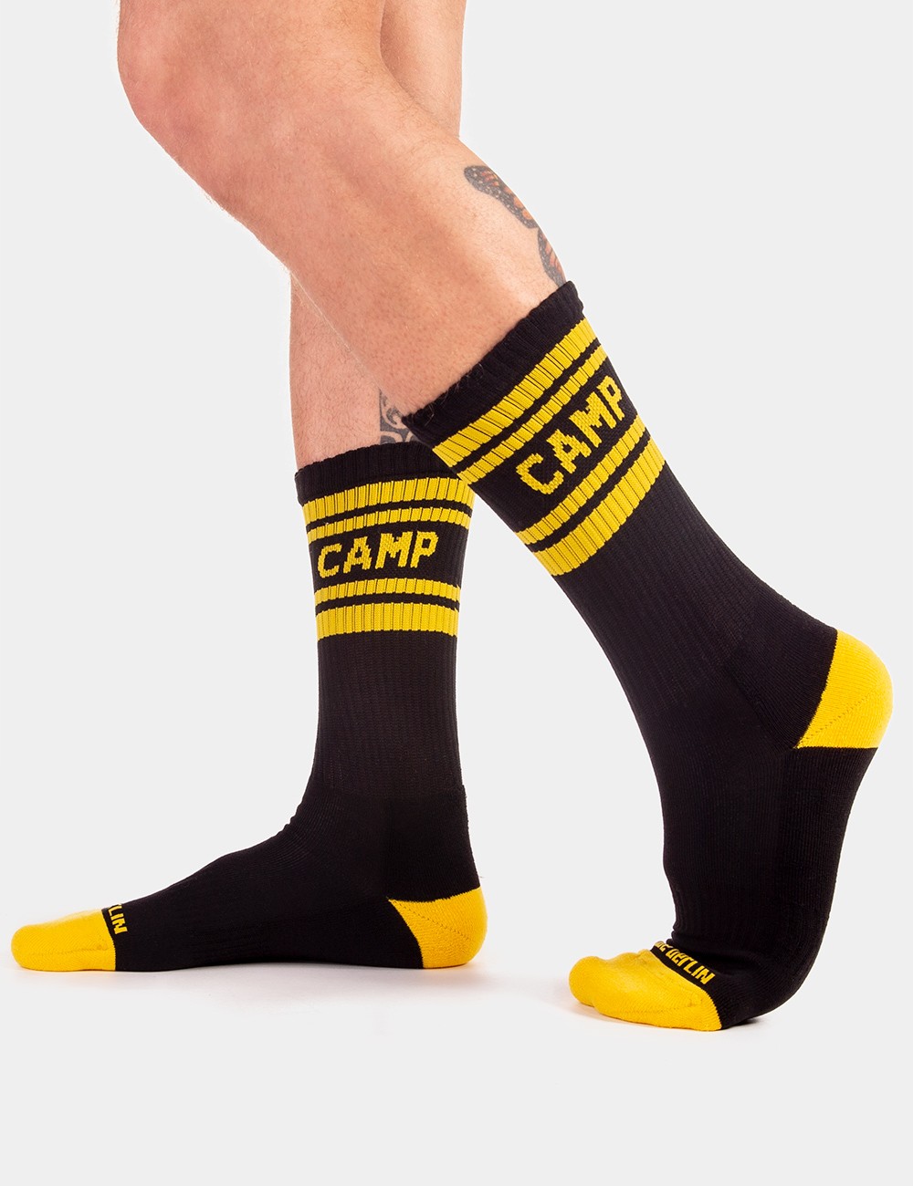 Camp Socks  - Black-Yellow