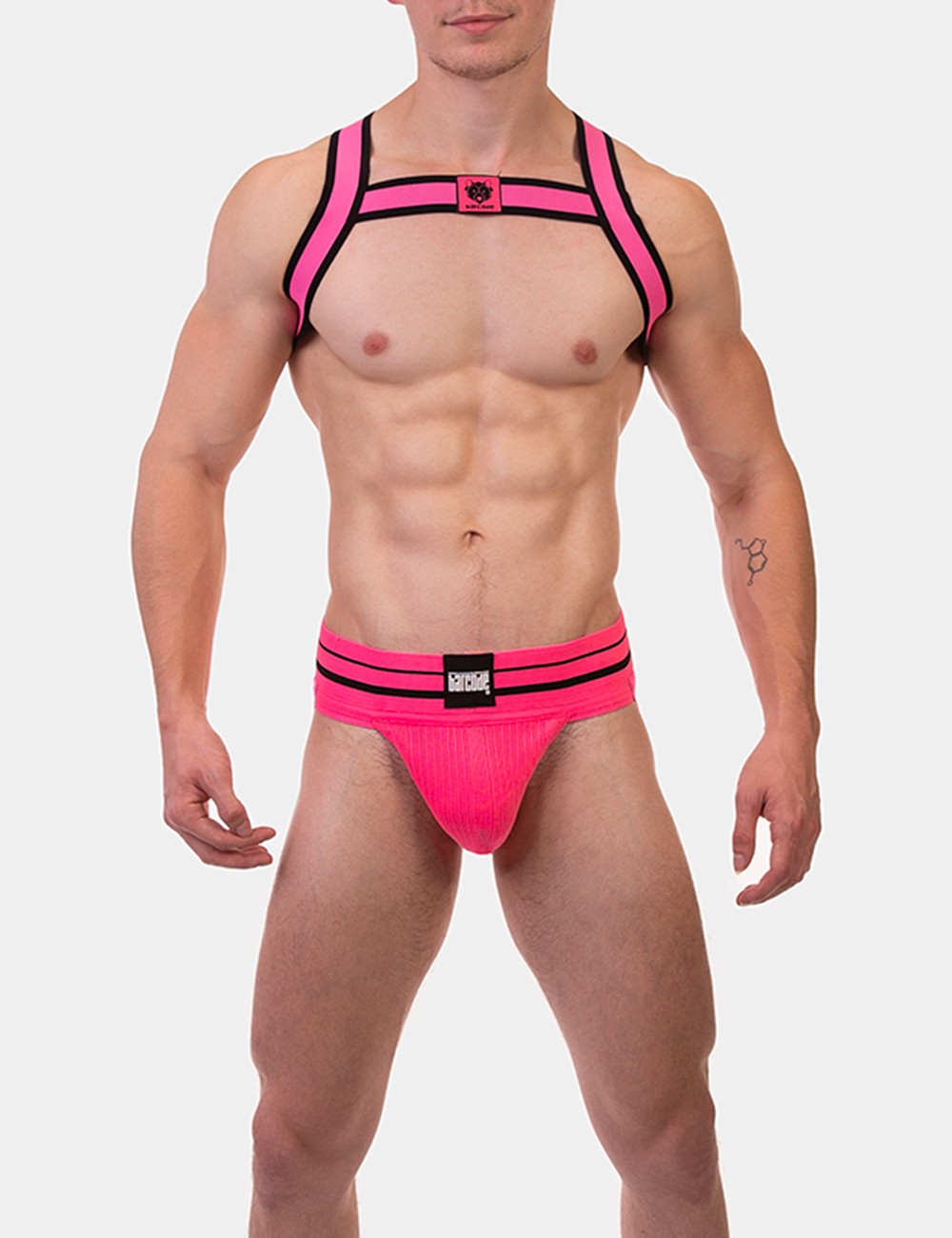 Harness Colin - Pink-Black