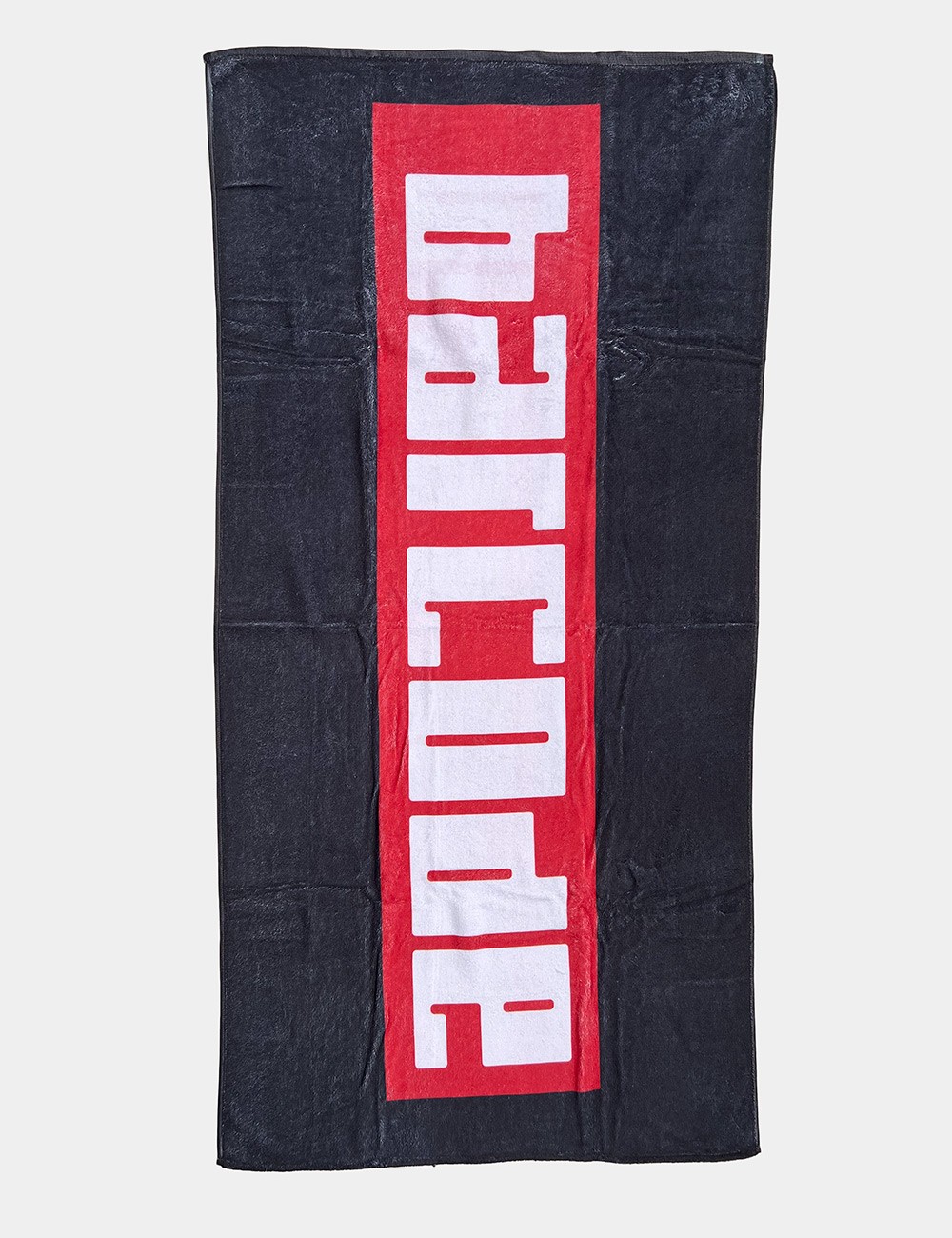 Barcode Towel - Black