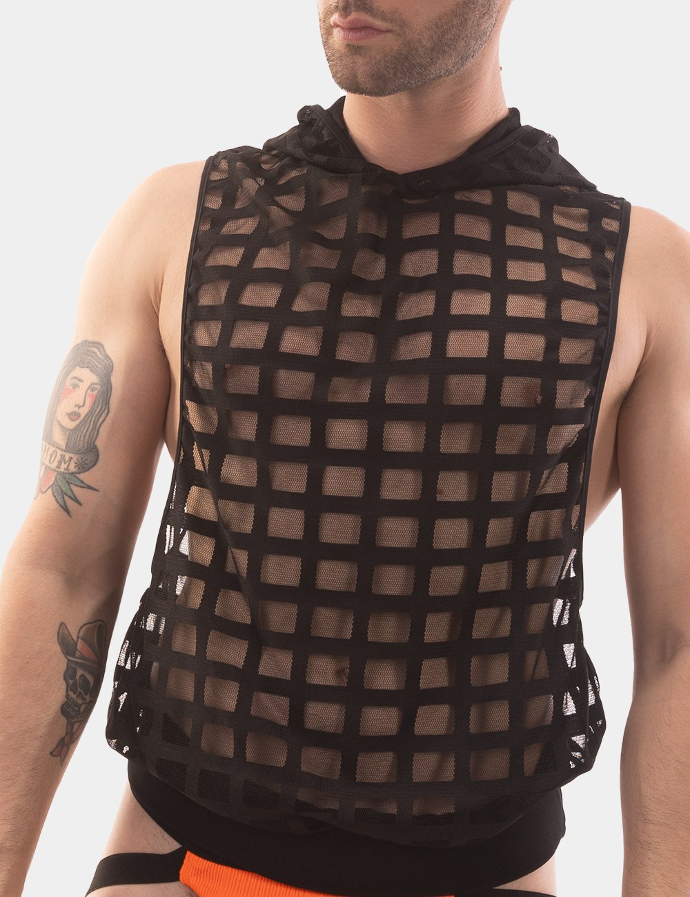 Lace Hoody Kosu - Black