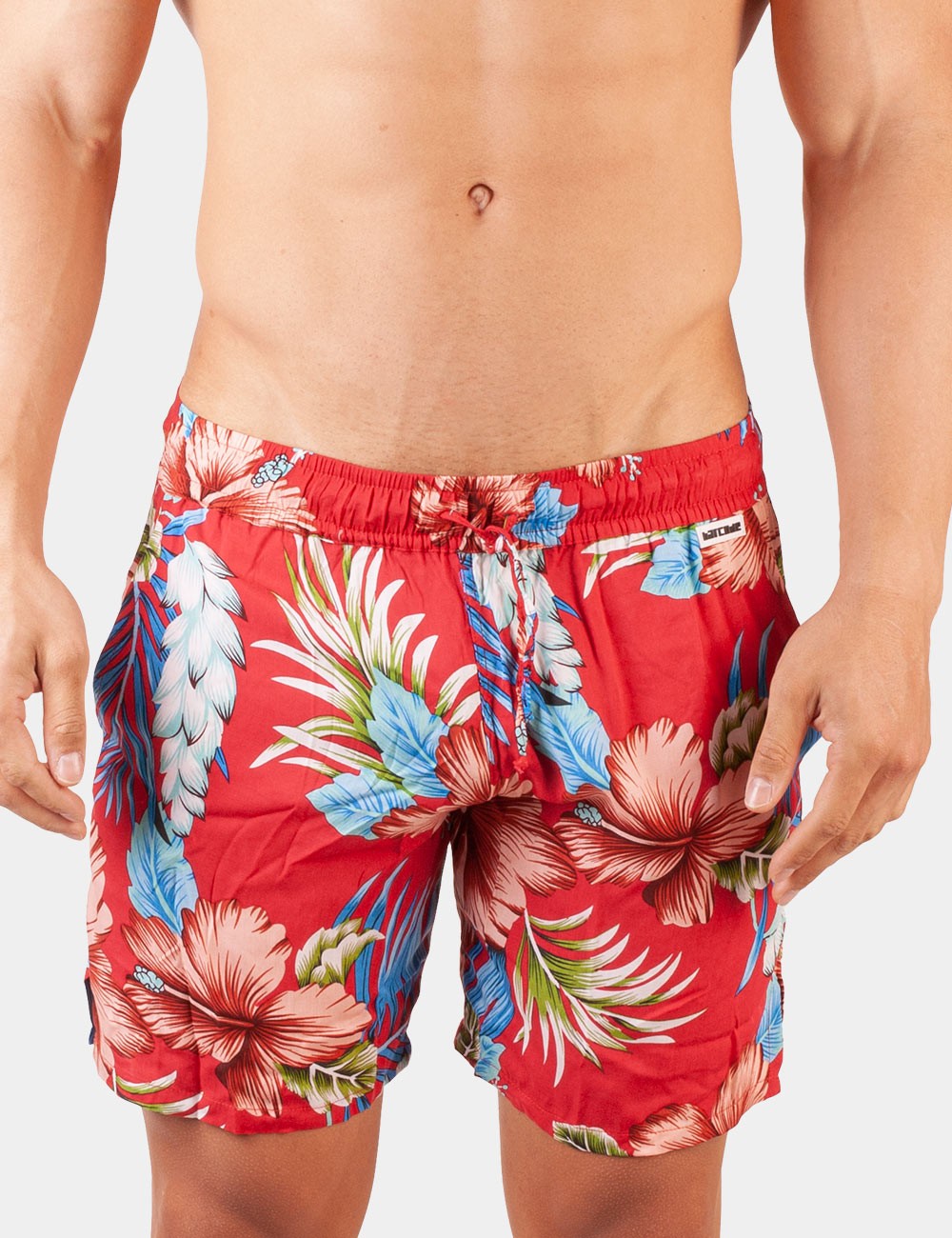 Short Hawaii - Red-Blue-White