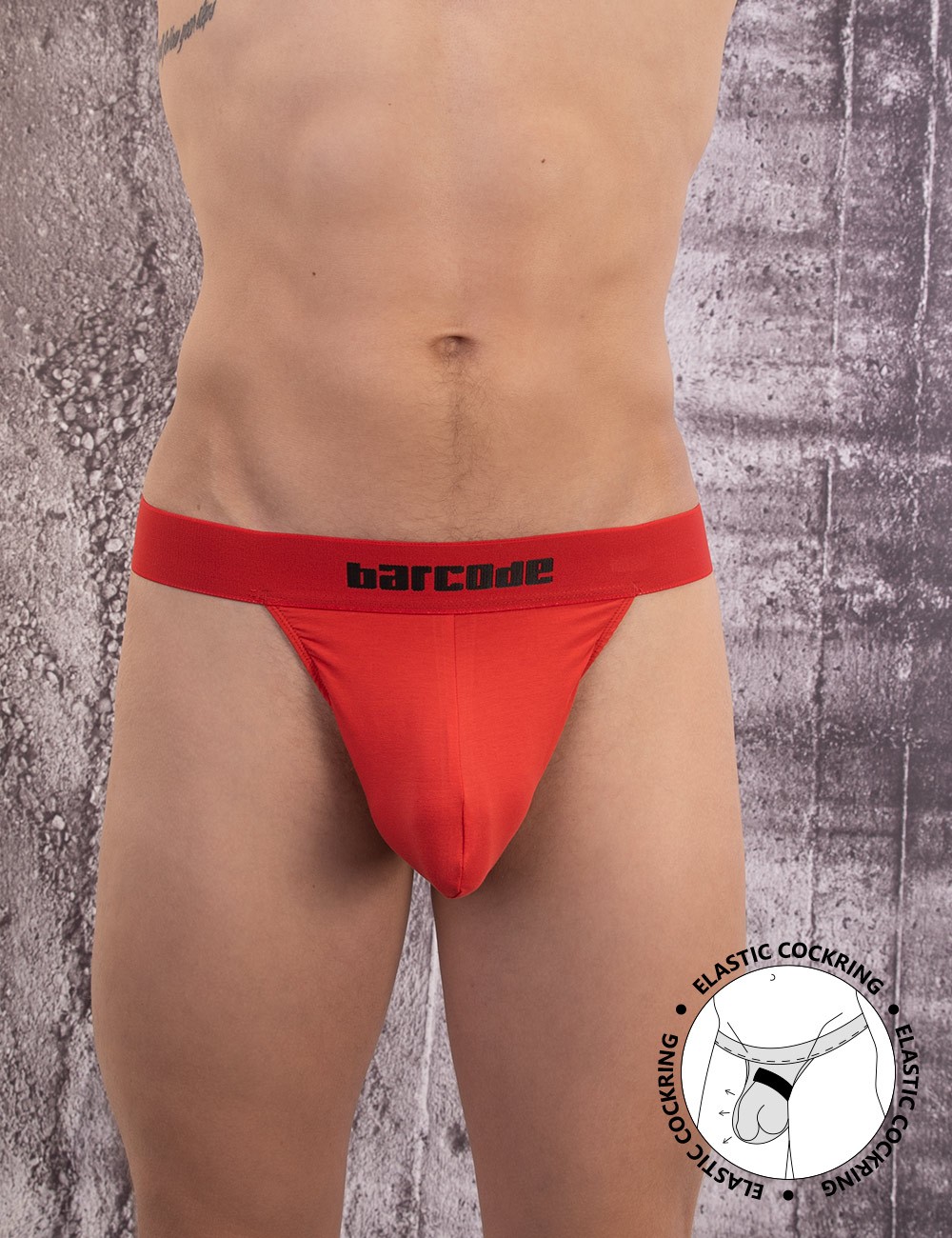 Basic Suspender Eros - Red