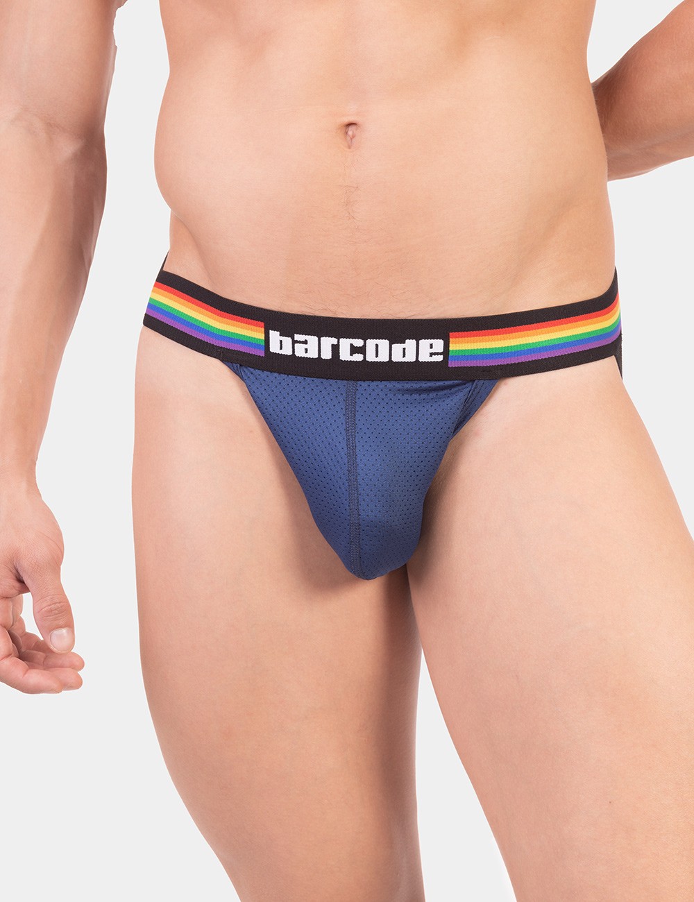 Barcode Pride Jock - Navy