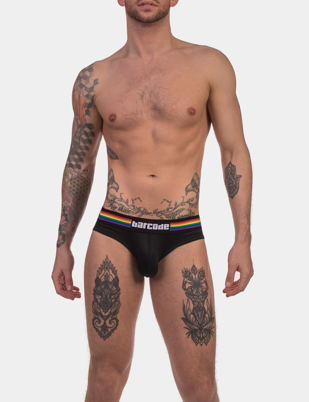 Barcode Berlin Younes Brief (Black, White , Royal & Navy)