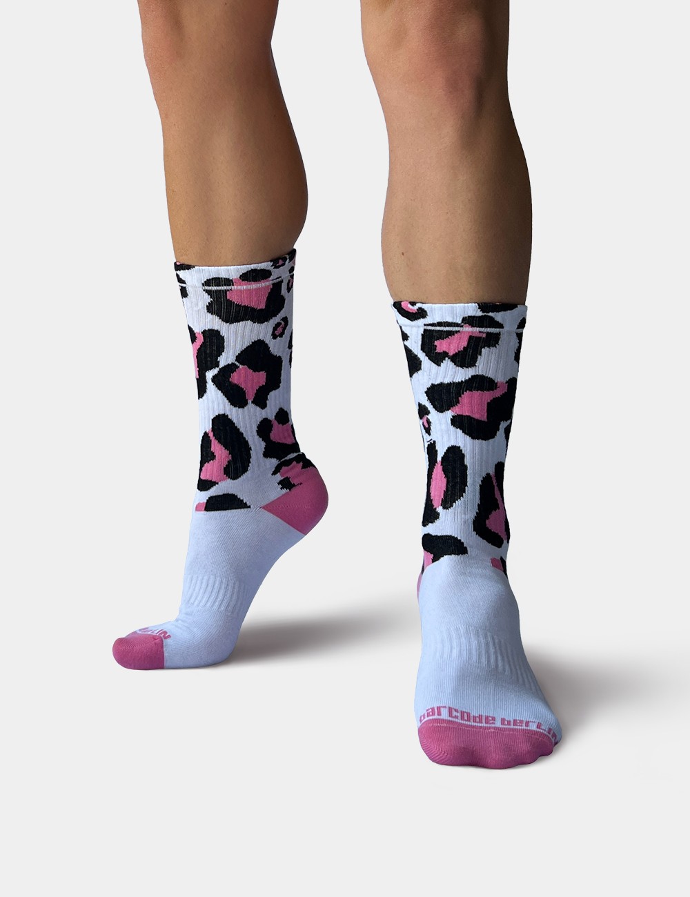 Gym Socks Leopard -...