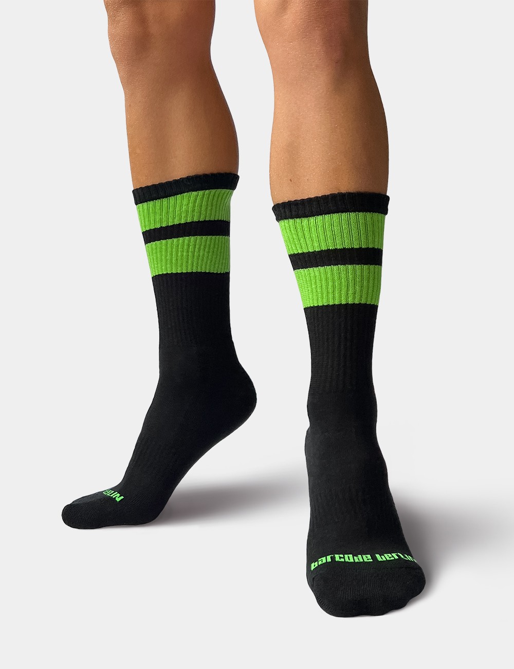 Gym Socks - Black-Green