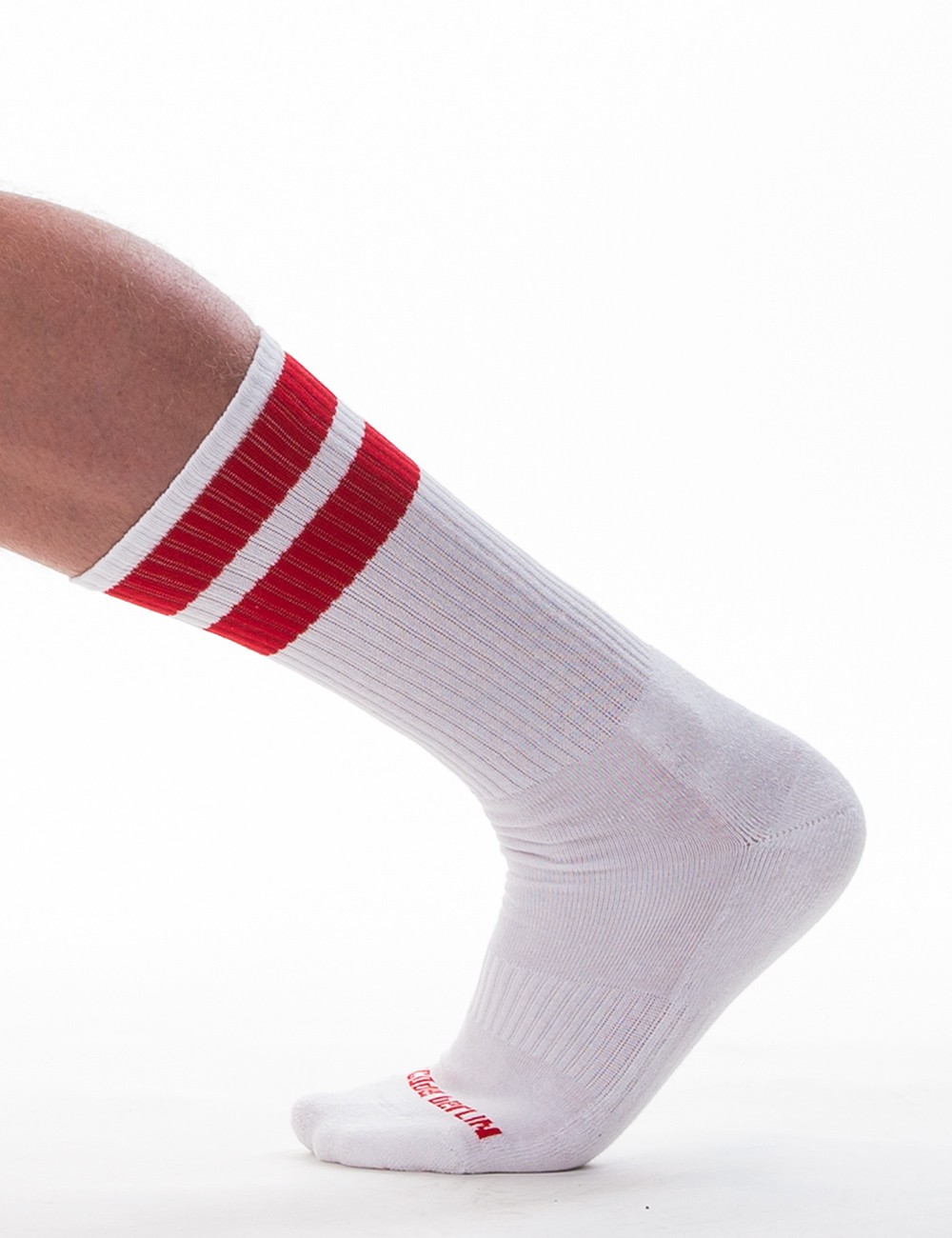 Gym Socks - White-Red