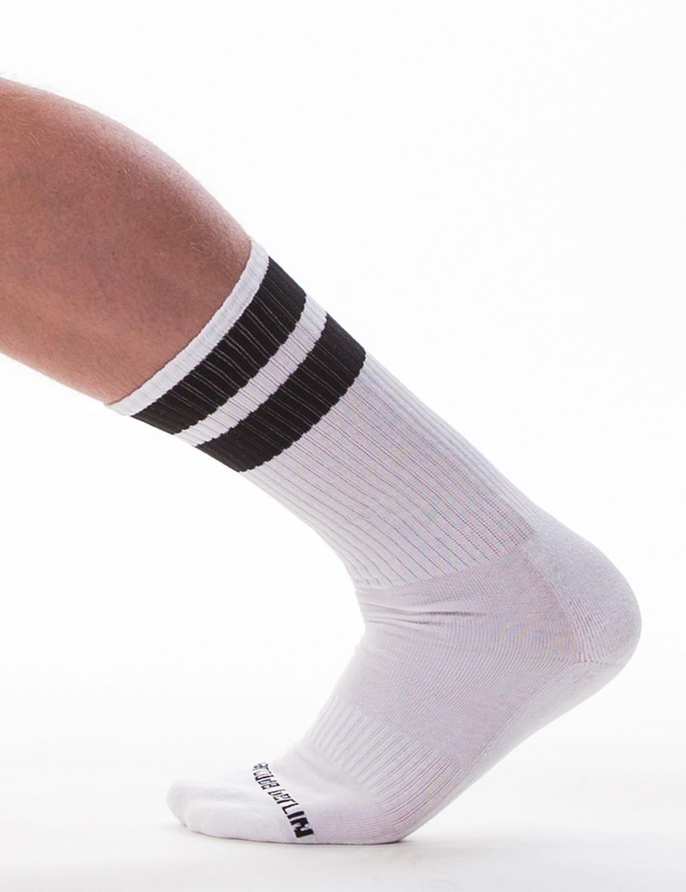 Barcode Berlin Identity Football Socks Bottom white / black [BC90941WHT]
