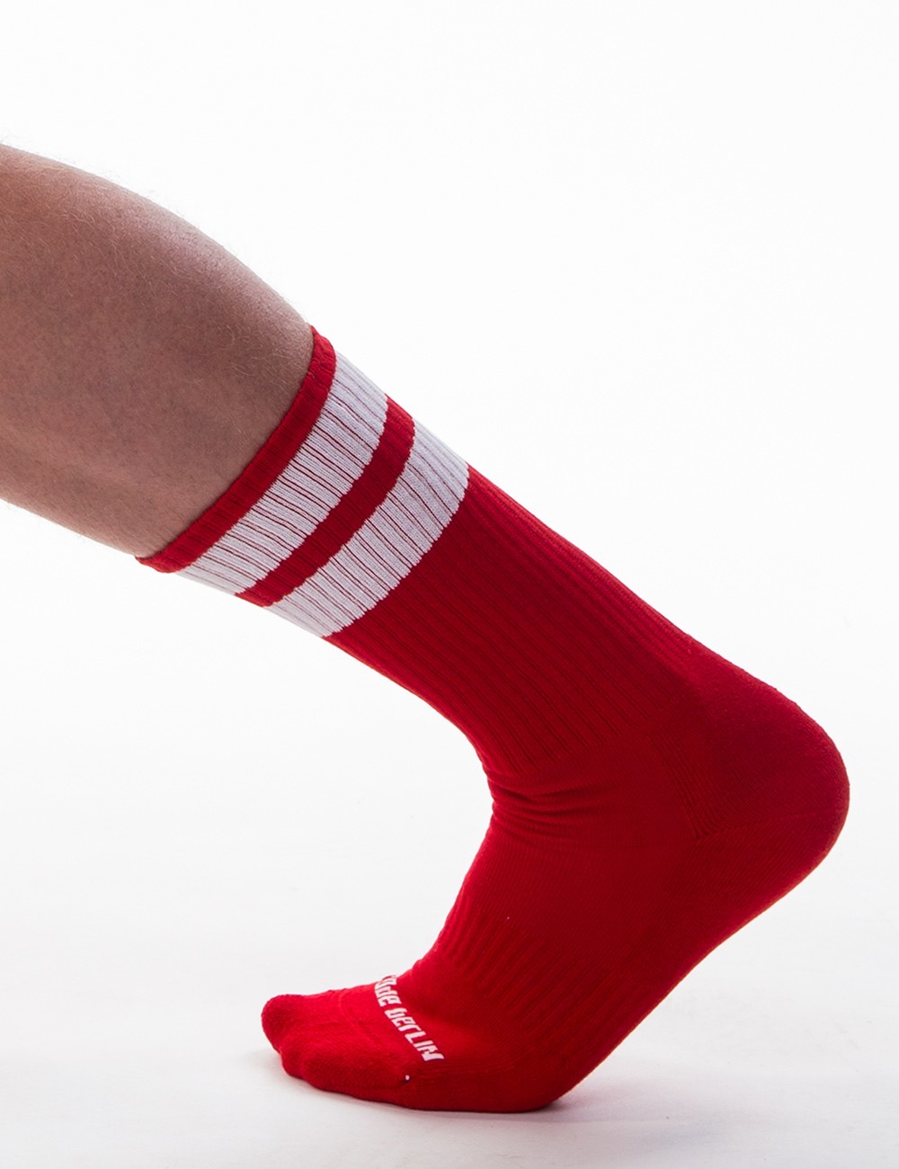 Gym Socks - Red-White