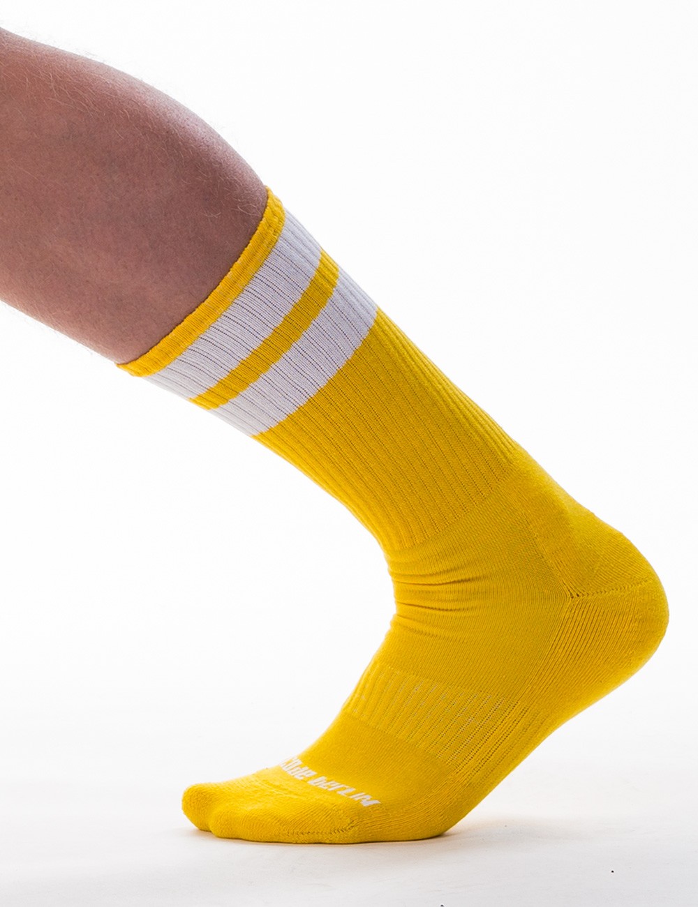 Gym Socks - Yellow-White