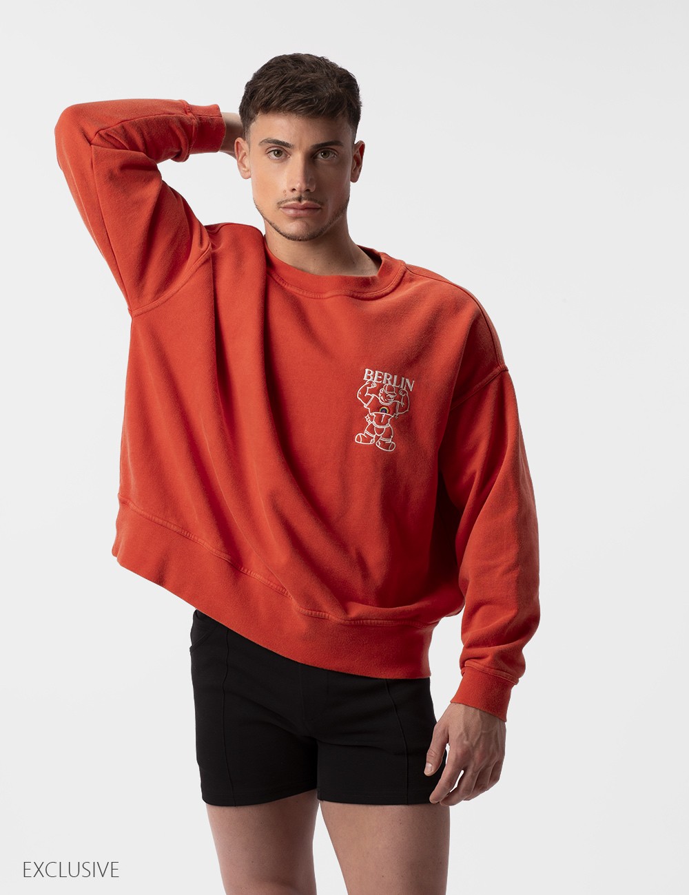 Sweatshirt Bear Berlin - Red
