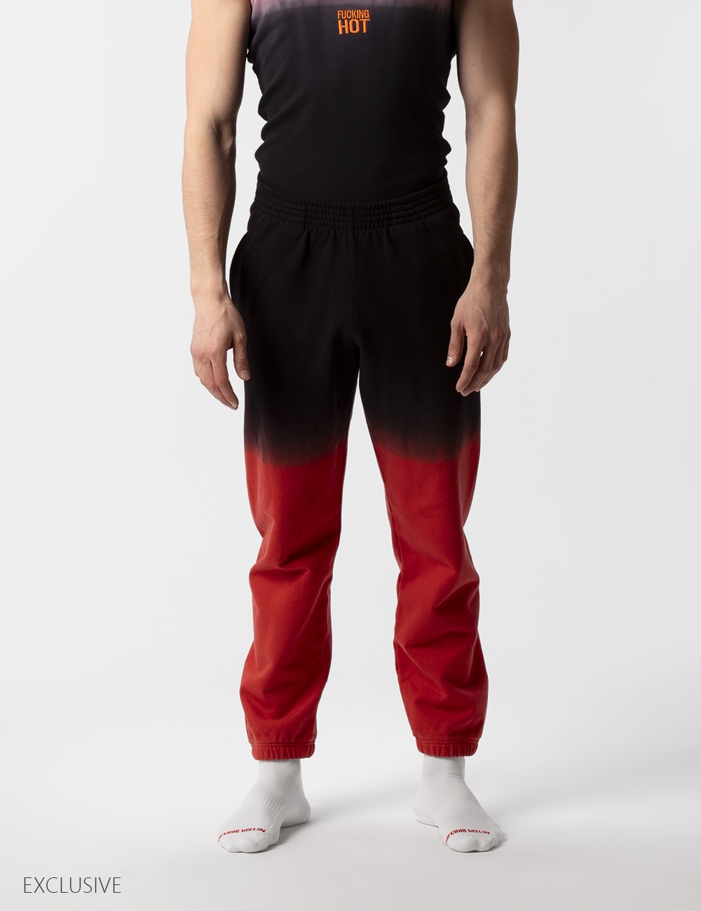 Pants Apostol - Red-Black