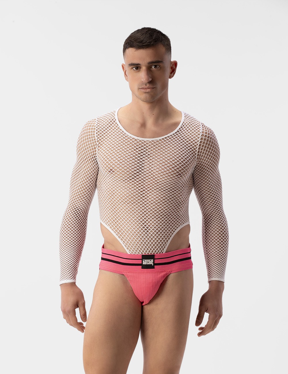 Fishnet Body Como - White