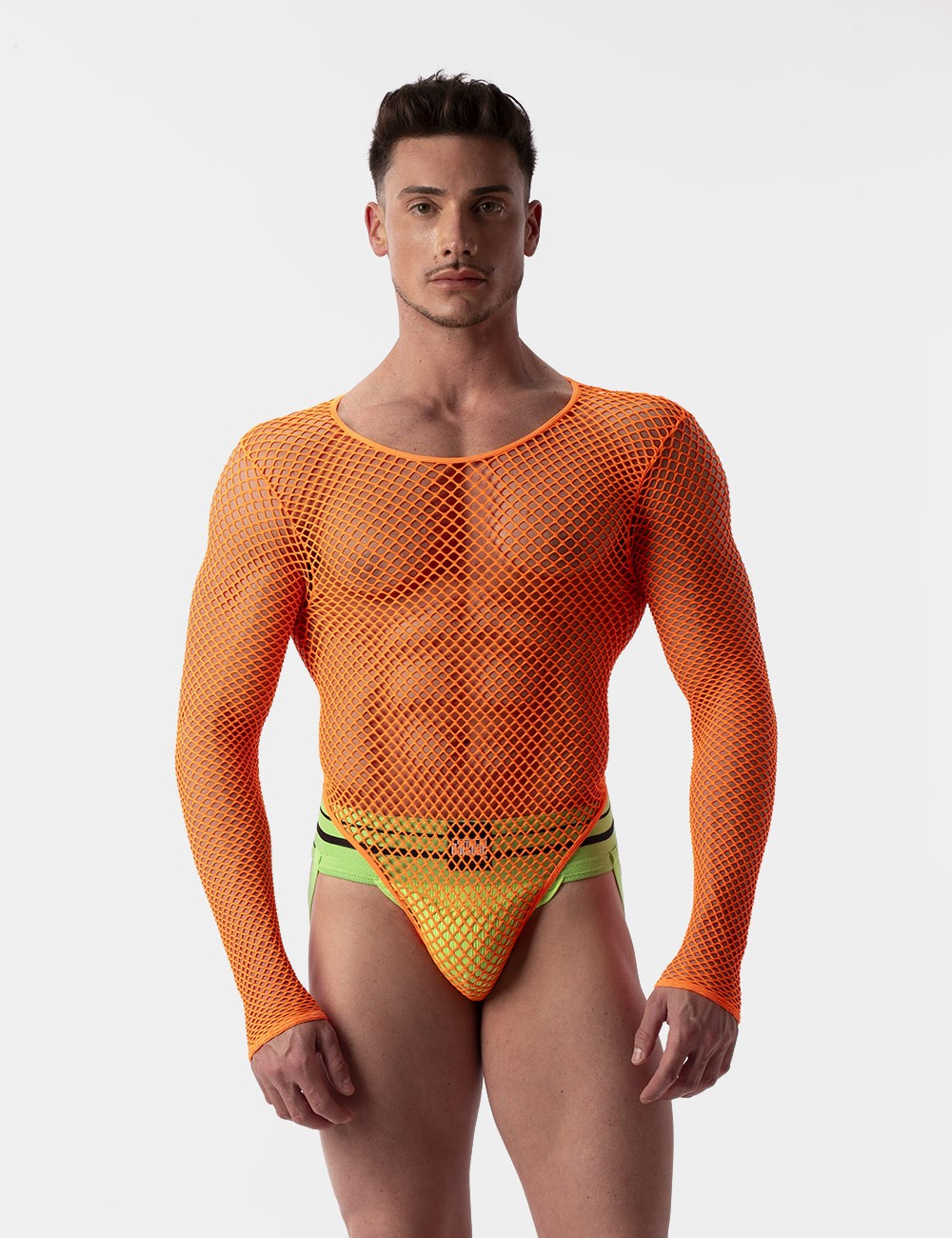 Fishnet Body Como - Neonorange