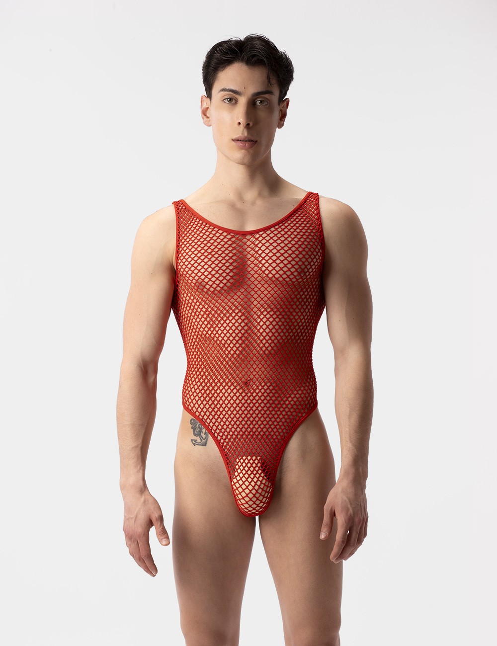 Fishnet Body Roma - Red