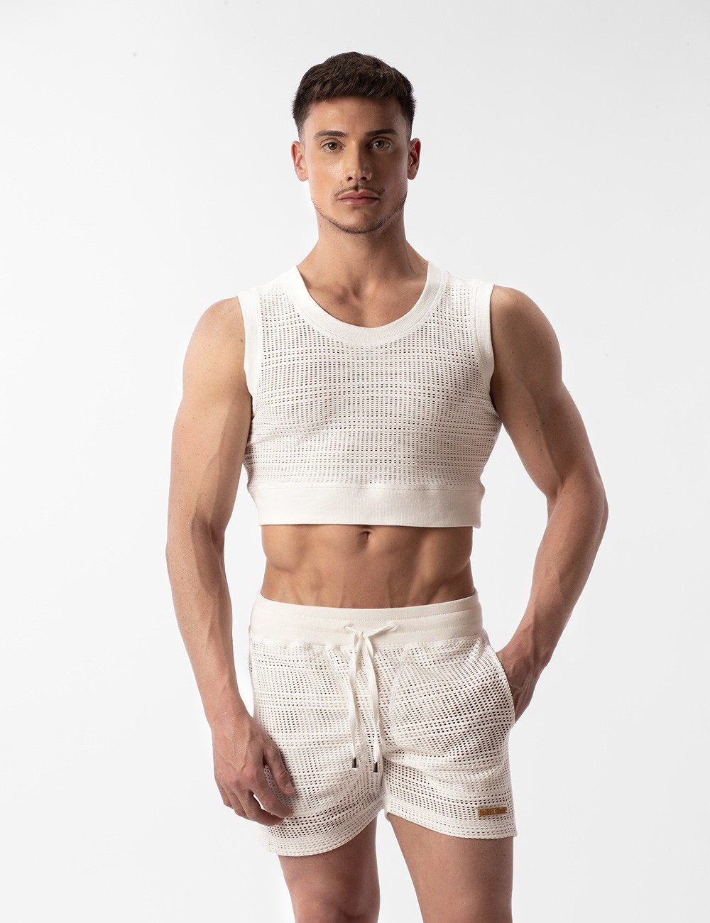 Crop Top Luz - White