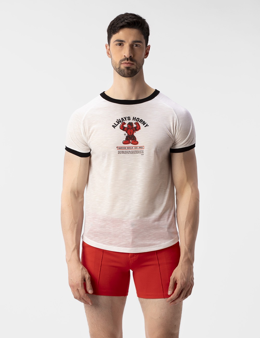 T-Shirt Ah Leather Bear -...