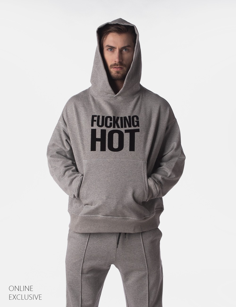 Fleece Hoody Fucking Hot -...