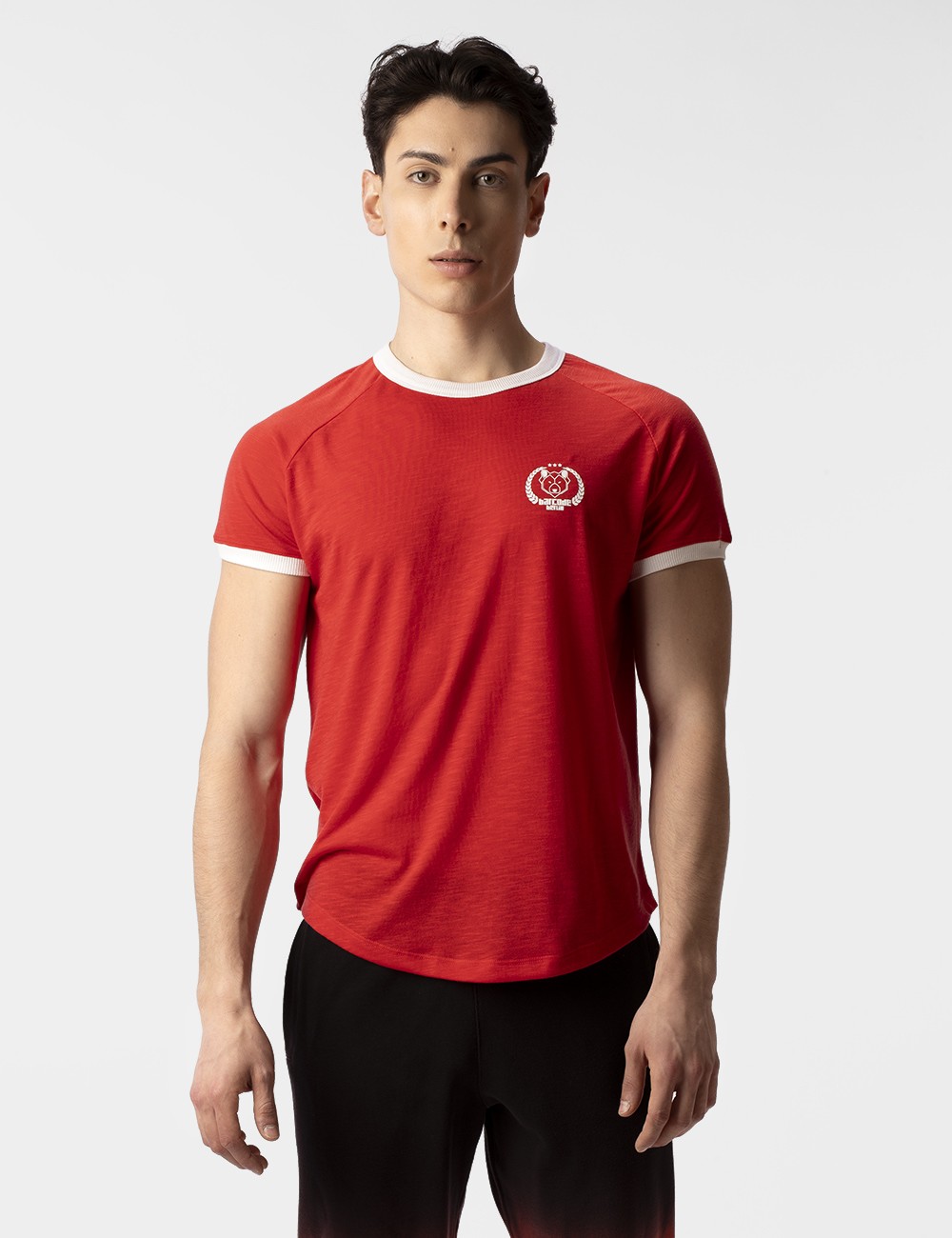 T-Shirt Raglan Kenji - Red