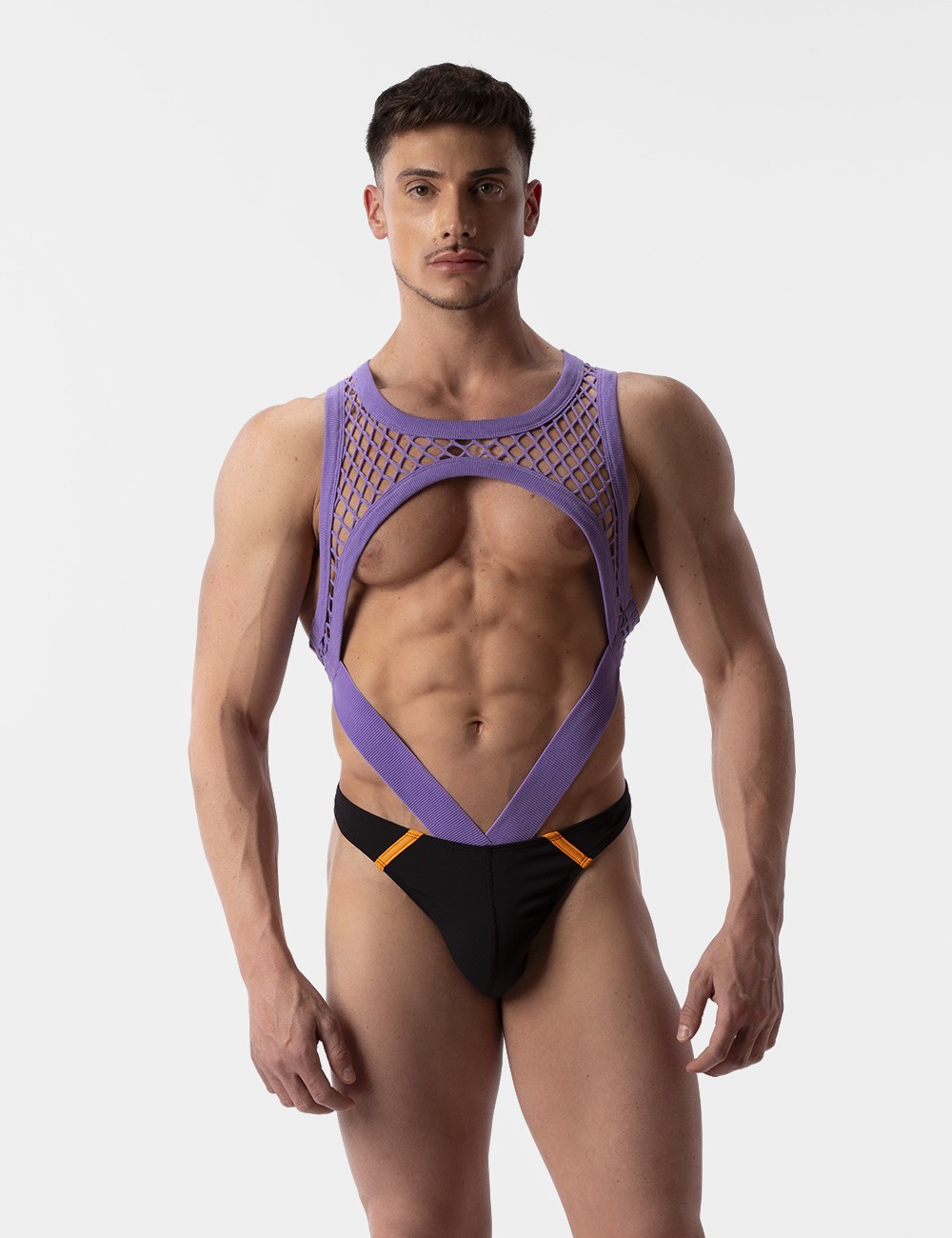 Mesh Harness Almas - Purple