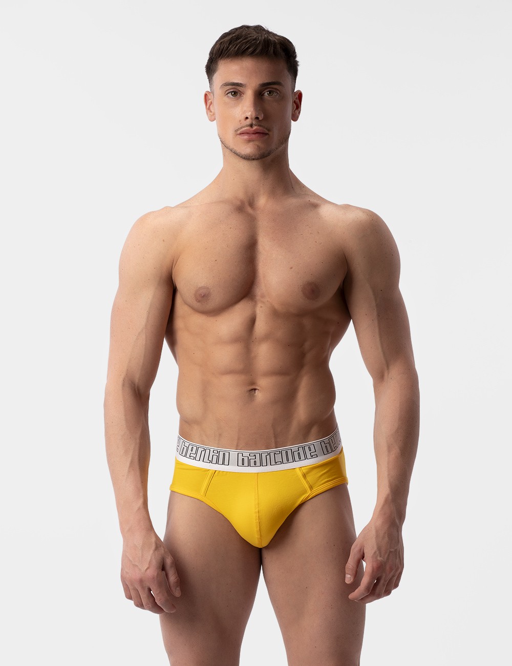 Hip Brief Nad - Yellow-White