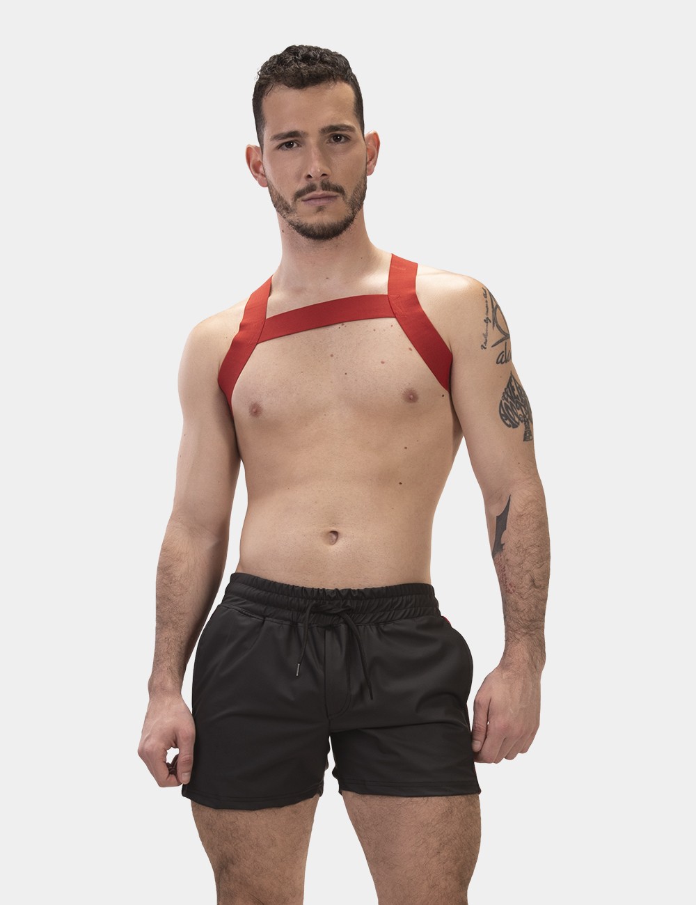 Fetish Short Zulu - Black-Red