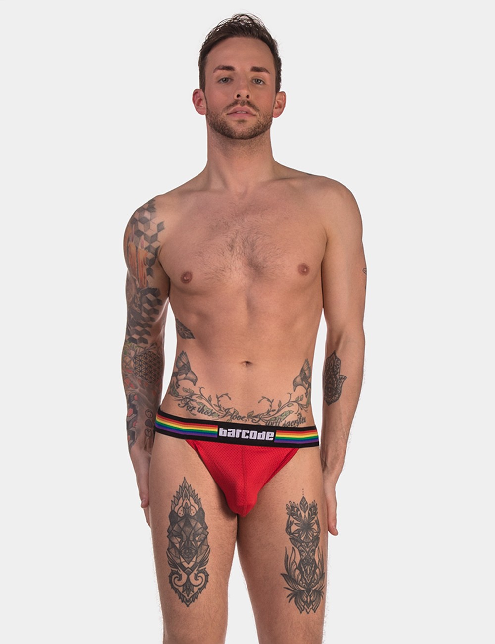 Barcode Pride Jock - Red