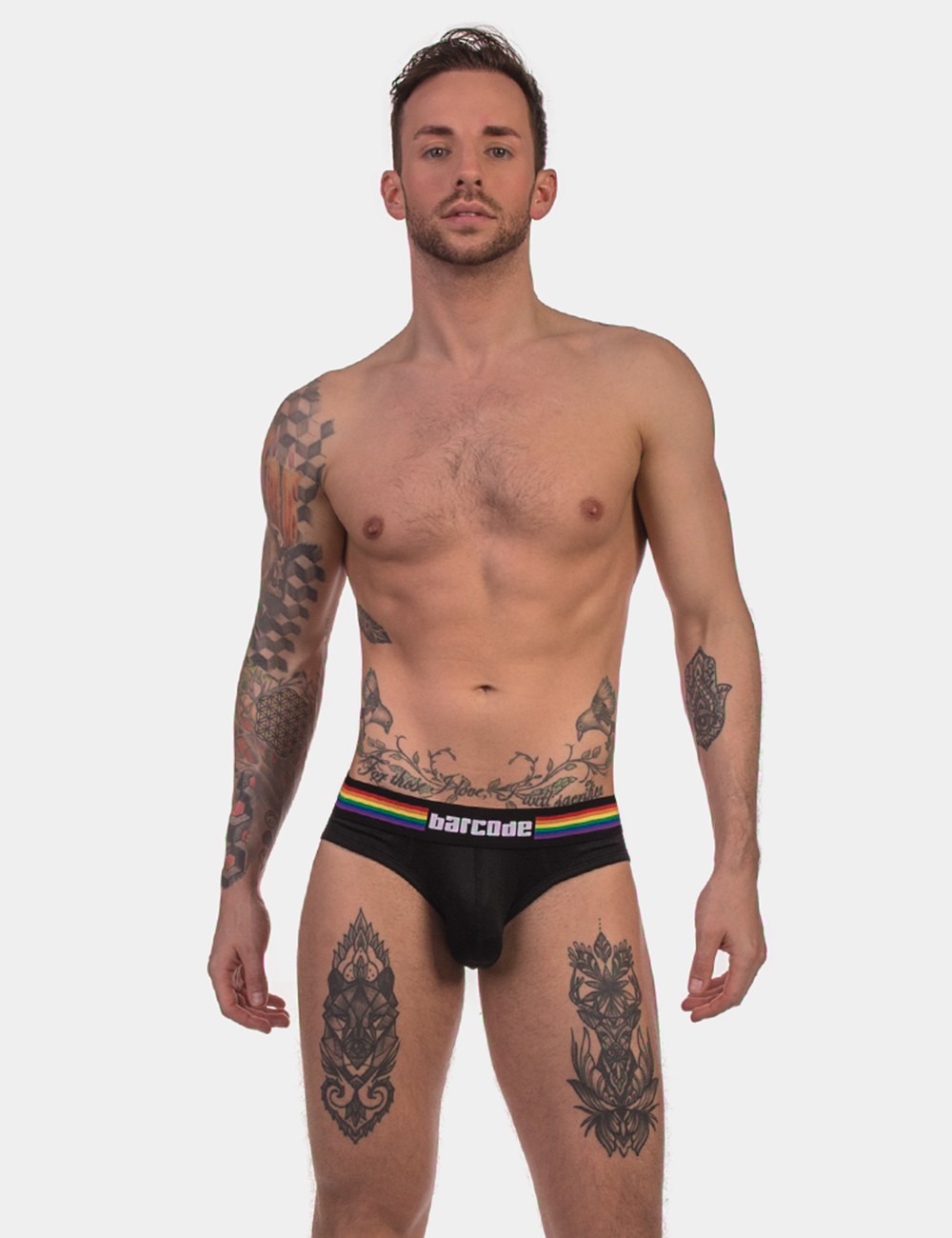 Barcode Pride Brief - Black