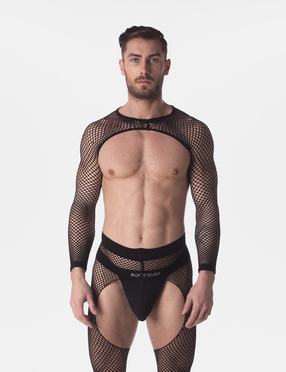 Fishnet Sleeves Poggio - Black