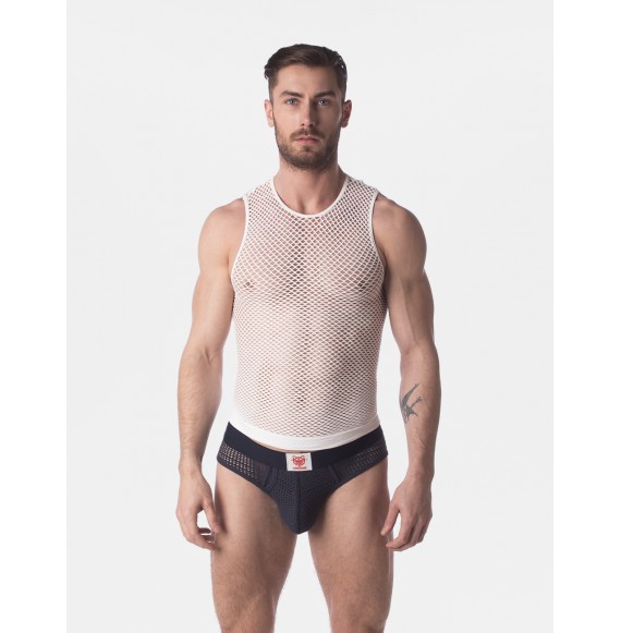 Fishnet Tank Top Stefano