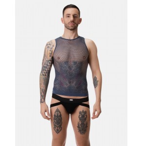 Fishnet Tank Top Stefano