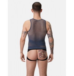 Fishnet Tank Top Stefano