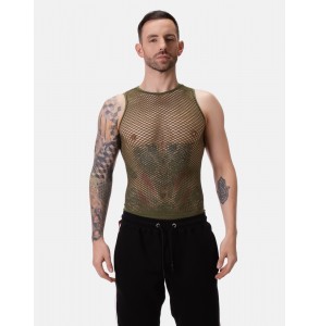 Fishnet Tank Top Stefano