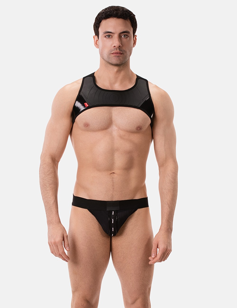 Mesh Jock Tel - Black