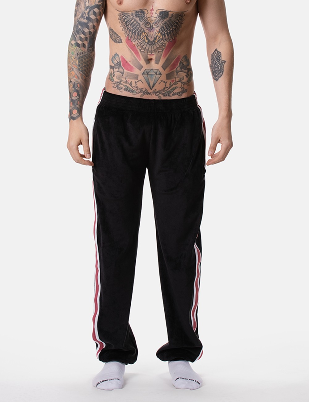 Fleece Pants Fuzzy - Black