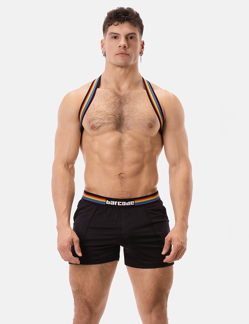 Barcode Pride Short - Black