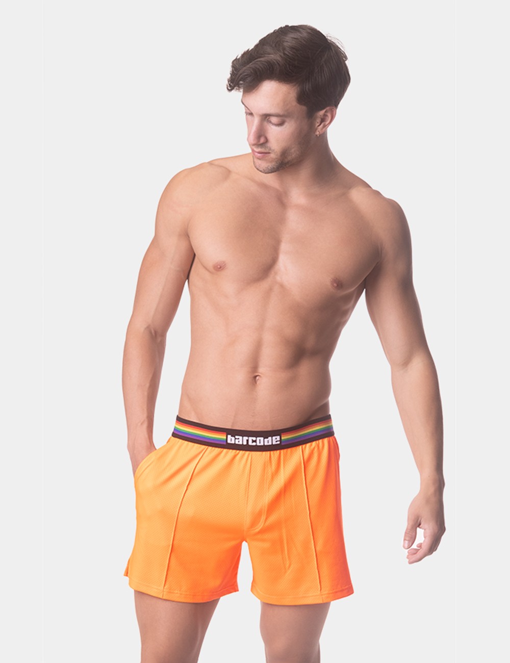 Barcode Pride Short - Orange