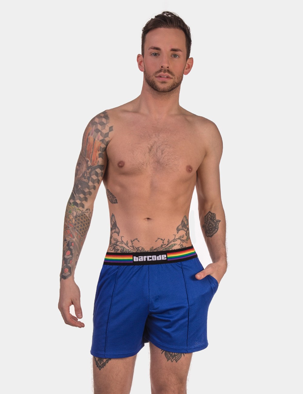 Barcode Pride Short - Royal