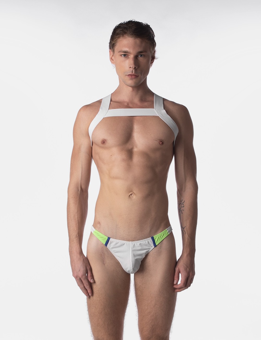 Harness Matt - White