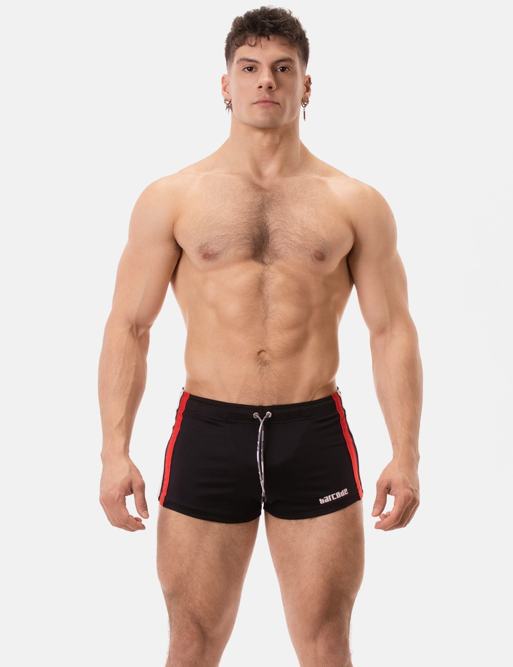 Short Timur - Black-Red-White