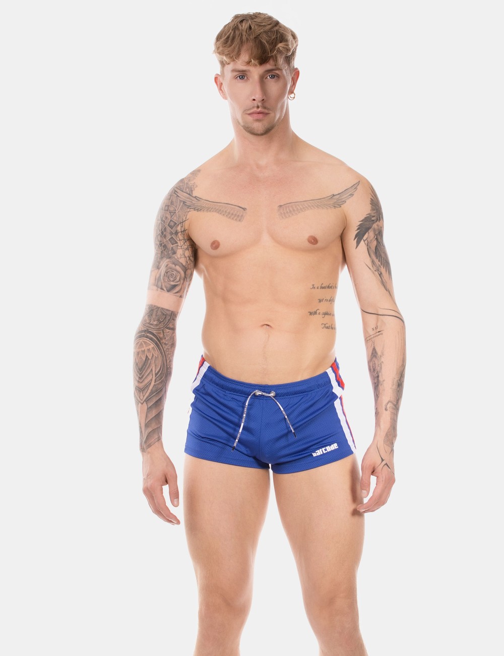 Short Timur - Royal-White-Red