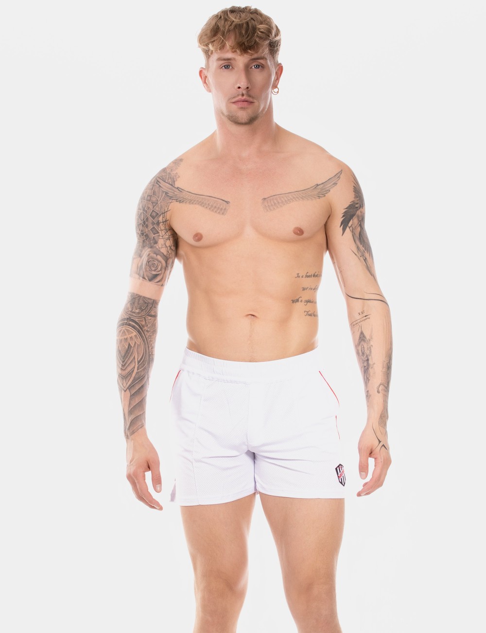 Short Luka - White-Red