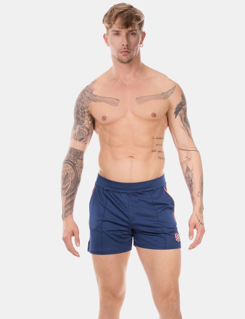 Short Luka - Navy-Orange