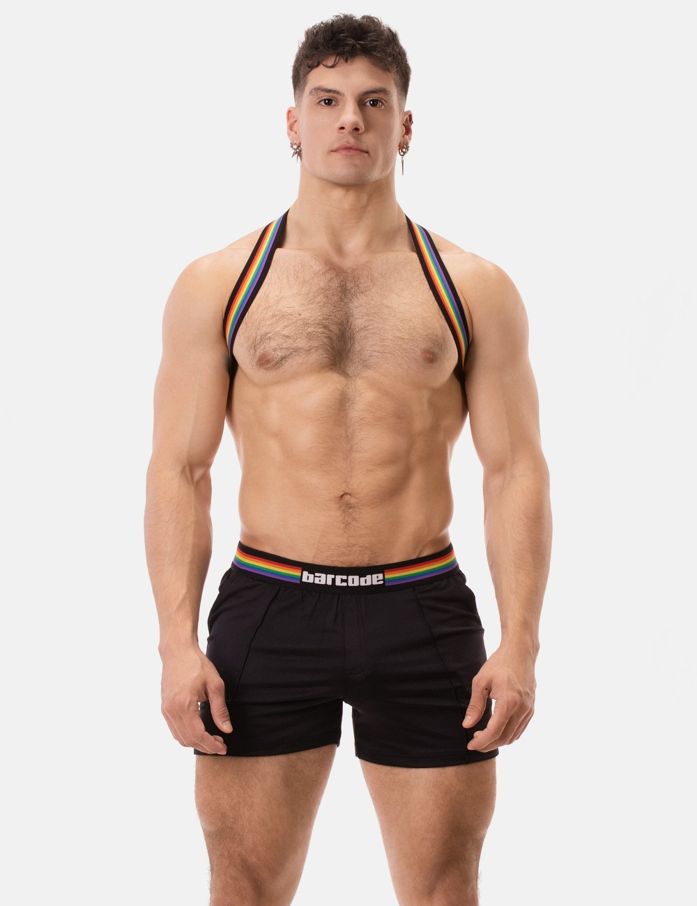Barcode Pride Short - Black