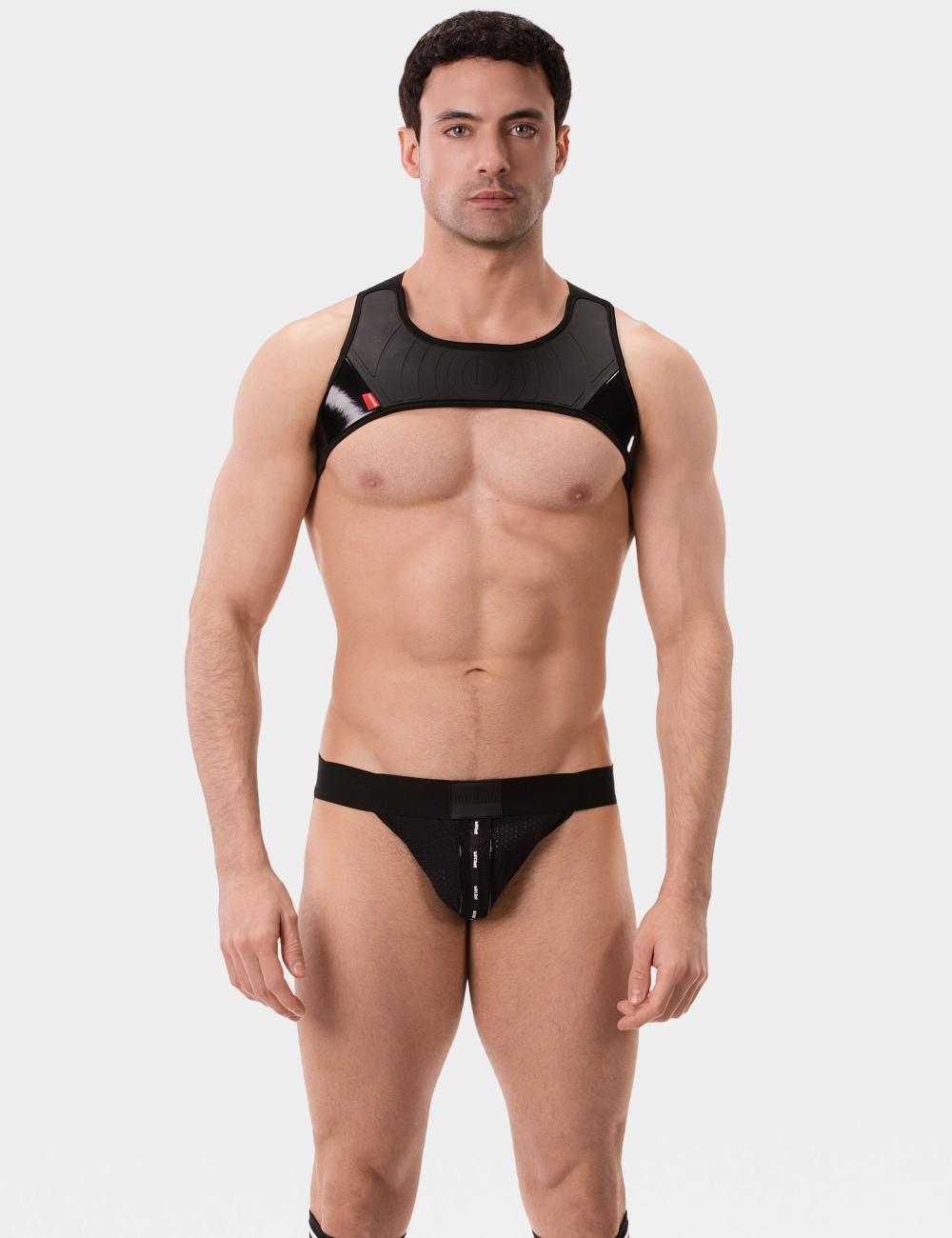 Mesh Jock Tel - Black