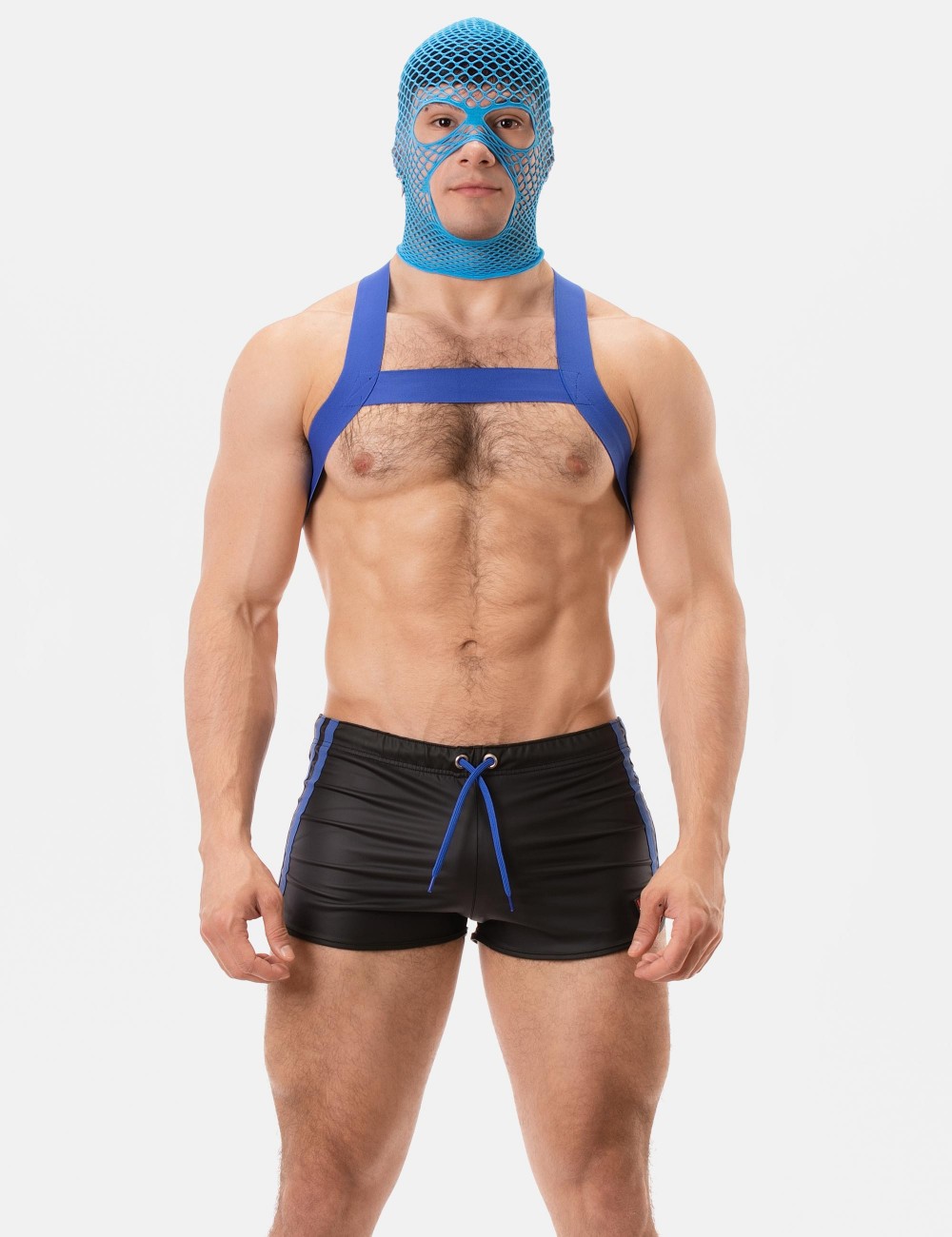 Fishnet Mask Sicily - Neonblue