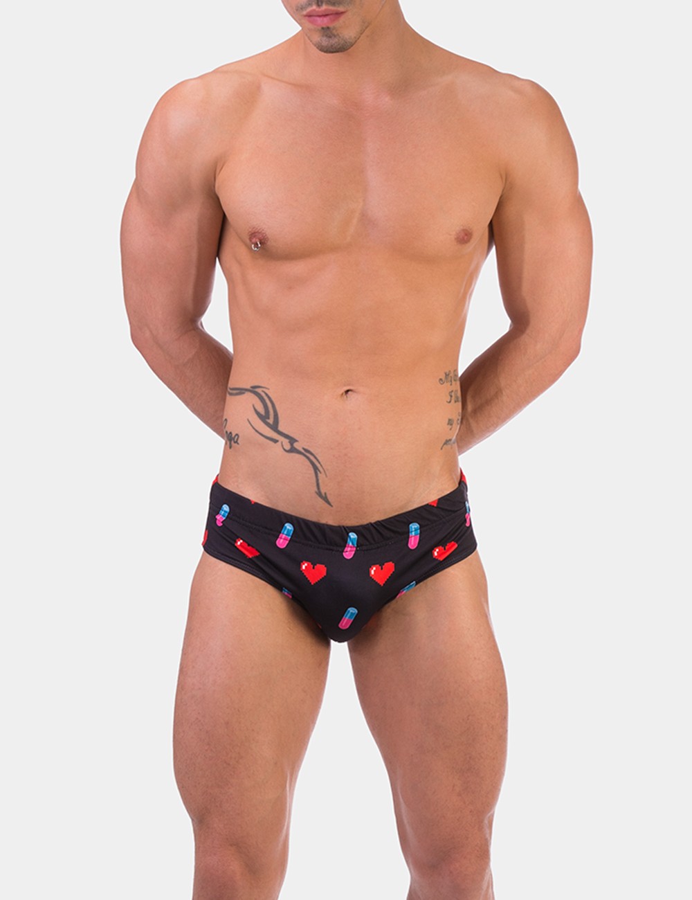 boy swim brief