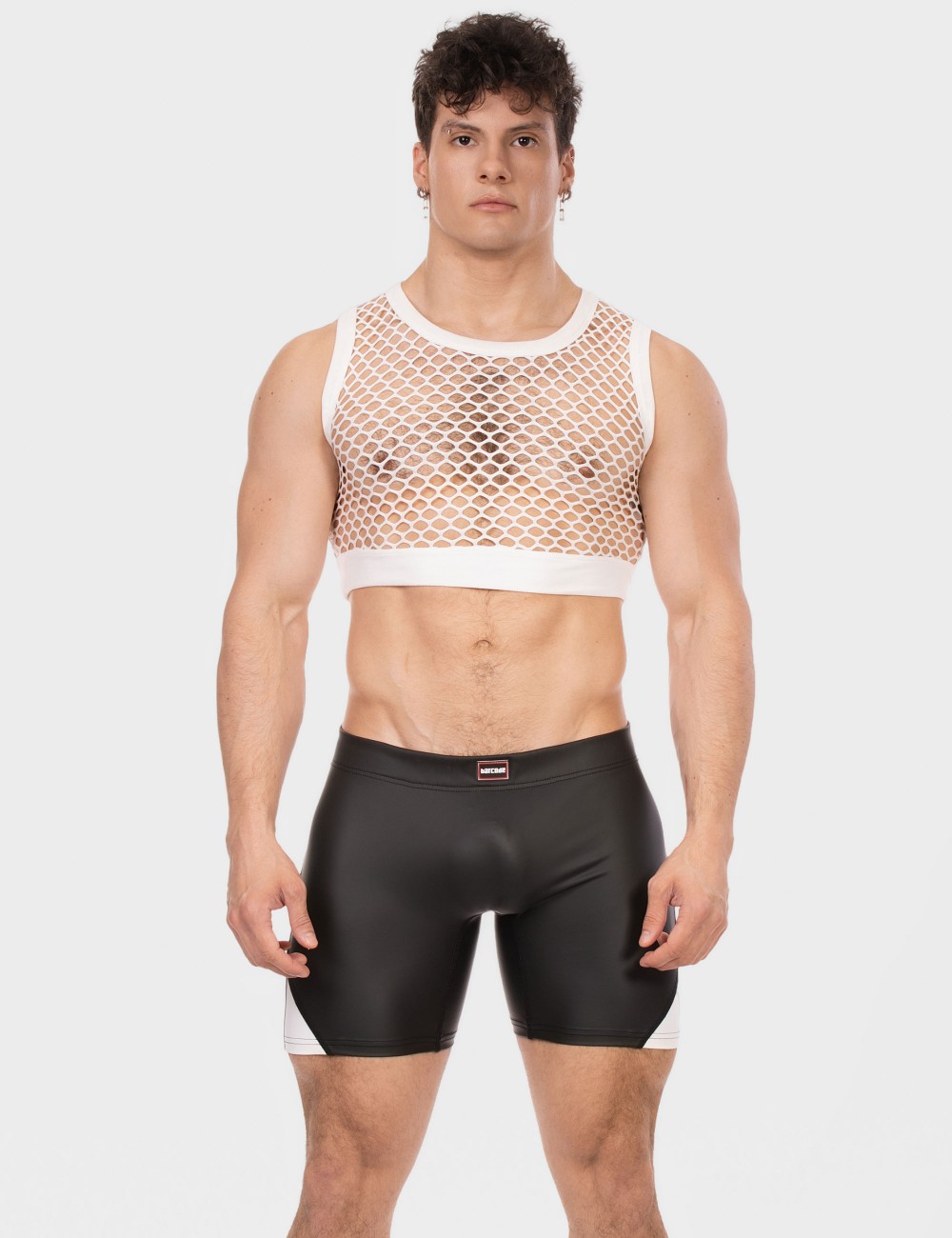 Mesh Crop Arman - White