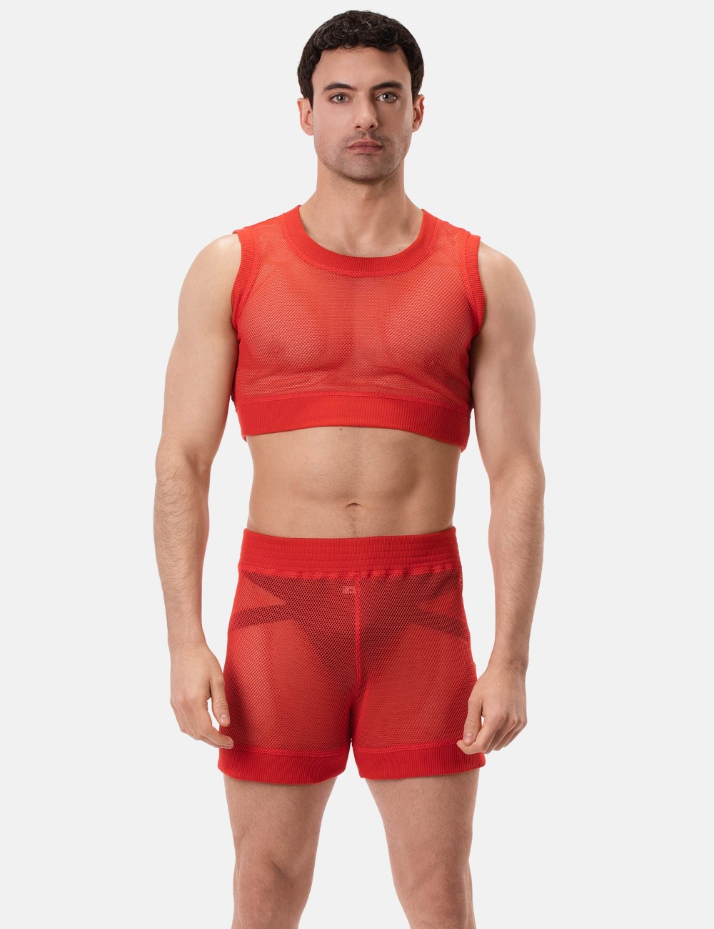 Crop Top Yasin - Red