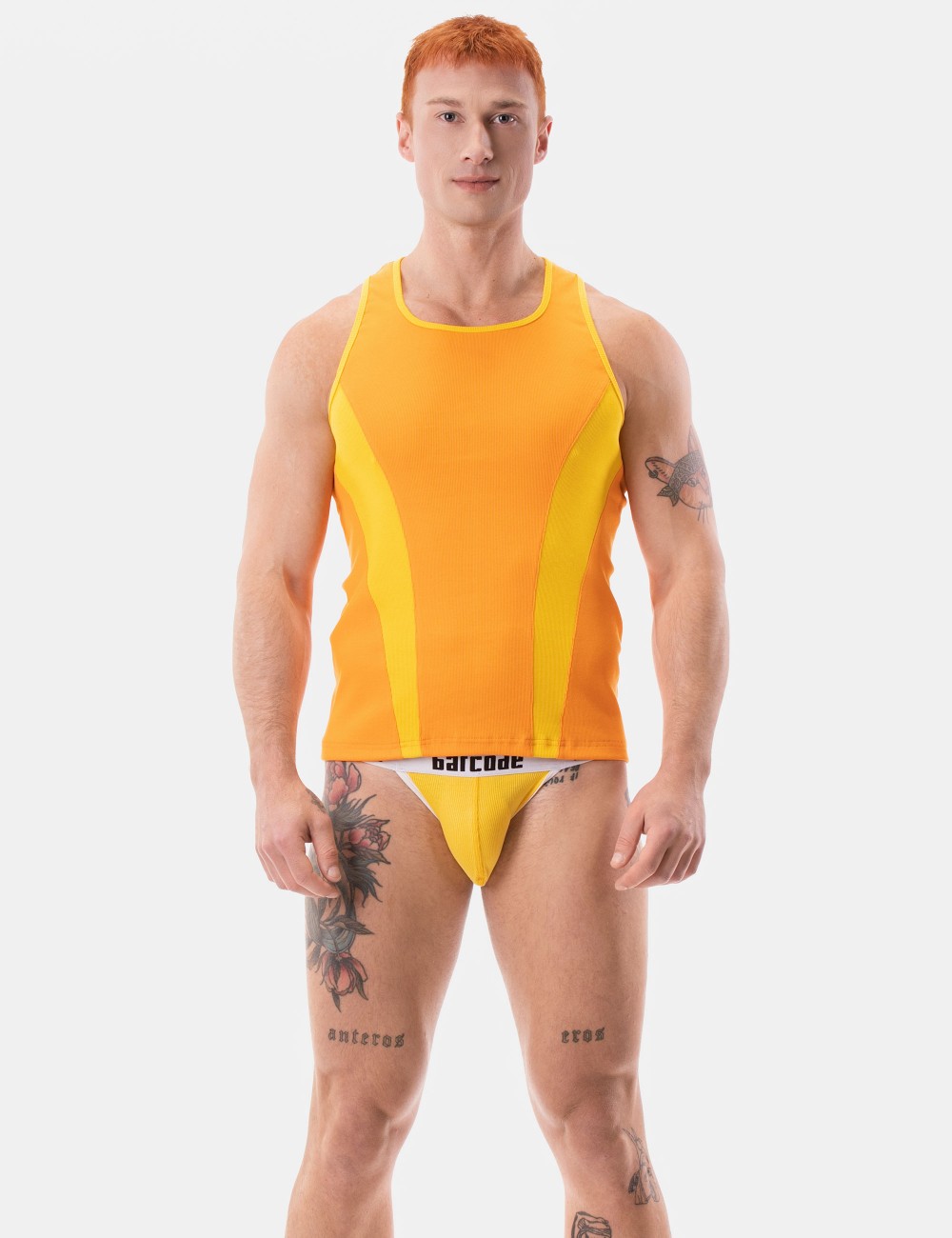 Tank Top Dervi - Orange-Yellow